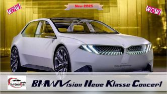 BMW Vision Neue Klasse Concept 2025 - Un nouveau modèle 100 % électrique.