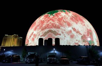 Les images vertigineuses du premier concert de U2 dans The Sphere, la nouvelle salle futuriste de Las Vegas