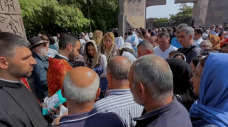 Haut-Karabakh : à Erevan, la capitale arménienne, une messe en soutien aux réfugiés