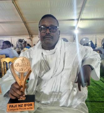 Medias : notre compatriote Ibrahim Manzo Diallo remporte le premier prix, catégorie Presse écrite du Grand Prix Africain du Journalisme d'Investigation Norbert Zongo (PAJI-NZ)