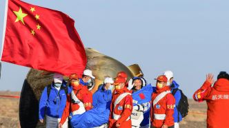 Des astronautes chinois de retour sur Terre, "succès" de la mission