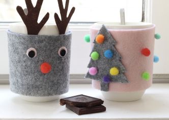 Protège tasse de Noël, renne ou sapin, quel sera le votre ?