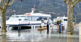 Lac du Bourget. Aix-les-Bains inondée : nos photos choc de l'impressionnante montée de eaux
