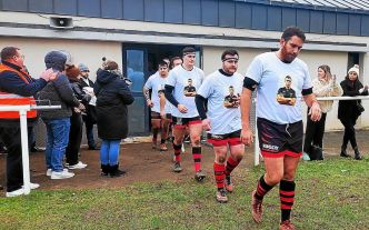 Le Rugby-club de Landivisiau a rendu hommage à Boris Carel, joueur décédé récemment