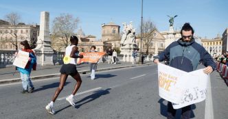 Italie. Des militants de « Dernière génération » interrompent brièvement le marathon de Rome