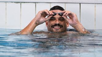 Natation: à Nice, une victoire "qui compte" pour Florent Manaudou sur 50m nage libre
