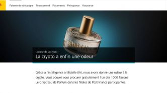 Le parfum des cryptos: Postfinance n'a pas le nez fin