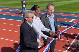INSEP : le stade d'athlétisme "Marie-José Pérec" inauguré