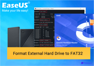 Comment formater un disque dur externe en fat32?