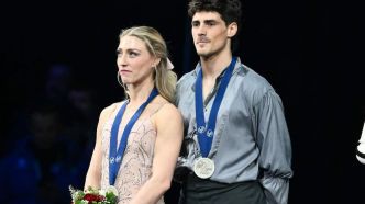 Médaille d'argent pour Paul Poirier et Pipper Gilles, une battante du cancer sur le podium aux Mondiaux de patinage artistique