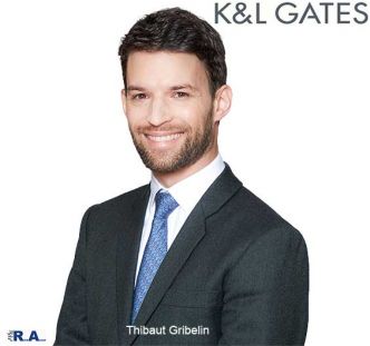 K et L Gates annonce la nomination de Thibaut Gribelin