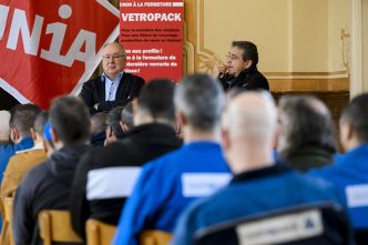 Maillard et Broulis en soutien aux travailleurs de Vetropack