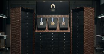 Paris 2024 : Louis Vuitton conçoit les malles dédiées aux médailles et aux torches des Jeux Olympiques et Paralympiques