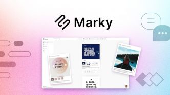 Marky, l'outil IA qui génère et programme vos contenus réseaux sociaux sans effort