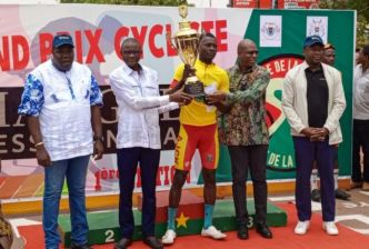 Grand prix cycliste IAM GOLD Essakane SA : Mouni Vincent de l'AJCK est le vainqueur de la première édition