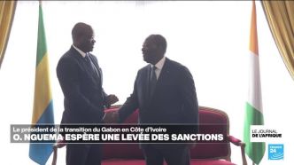 Brice Oligui Nguéma en visite à Abidjan, plaide pour une levée des sanctions de l'Union Africaine