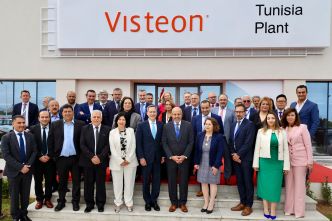 Nouvelle usine de Visteon à Borj Cedria : 400 emplois en 2024