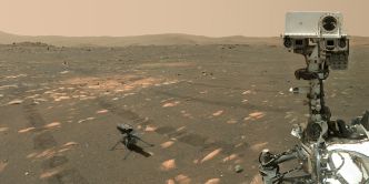 L'hélicoptère de la Nasa sur Mars envoie son dernier message à la Terre
