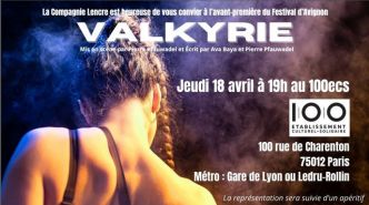 Valkyrie le 18/04 à Paris avant le Festival OFF 2024