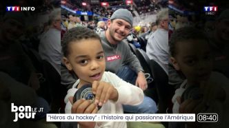 VIDÉO - États-Unis : il sauve un enfant d'un palet de hockey et devient un héros sur TikTok  | TF1 INFO