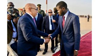 Le président de la République du Sénégal quitte Nouakchott à la fin d'une visite d'amitié et de travail