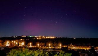 Une magnifique aurore boréale captée dans le Haut-Var vendredi soir
