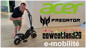 Acer et la e-mobilité : Ebii, Predator eNomad-R et eScooter Extreme