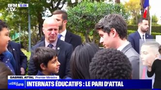Gabriel Attal pris au dépourvu par un enfant qui le met mal à l'aise en direct : « Il est méchant Macron »