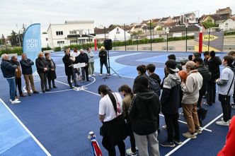 Quatre terrains de basket 3x3 en libre-service inaugurés à Montluçon