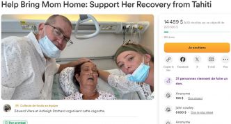 La famille d'une Australienne hospitalisée à Tahiti lance un appel aux dons
