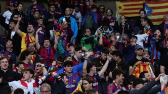 Le Barça sanctionne lourdement ses supporters accusés de saluts nazis au Parc des Princes