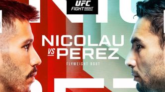 Résultats UFC Vegas 91: Nicolau vs Perez
