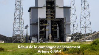 Premier vol d’Ariane 6 : la phase finale de préparation au lancement a démarré