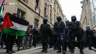 Tensions à Sciences Po Paris : "Il n'y aura jamais de droit au blocage", martèle Gabriel Attal | TF1 INFO