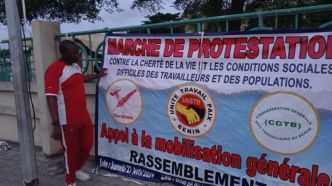 Manifestation interdite à Cotonou : Confrontation entre syndicats et police sur fond de crise économique