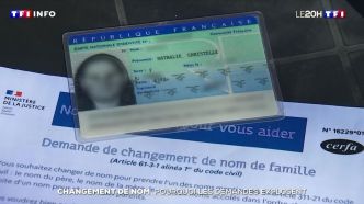 VIDÉO - "C'est comme une délivrance" : facilitées, les demandes de changement de nom explosent | TF1 INFO