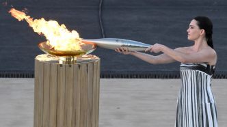 Dans le Belem, la flamme olympique a pris la direction de Marseille, nouvelle étape vers les JO de Paris 2024