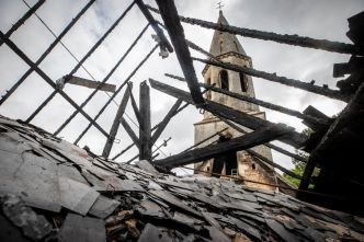 Bioussac doit sécuriser son église endommagée par l'incendie