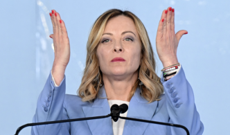 Giorgia Meloni tête de liste aux européennes