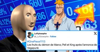 One Piece #1113 : les twittos réagissent à la révélation de Vegapunk