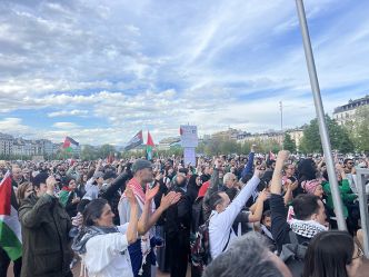Deux mille personnes défilent contre l'impérialisme israélien