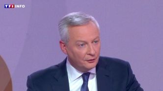 "Je persiste et signe" : sur LCI, Bruno Le Maire fustige la "dépendance militaire" de l'économie russe | TF1 INFO