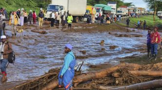 Des inondations au Kenya font plus de 40 morts après la rupture d'un barrage