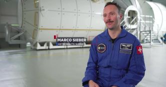 Marco Sieber aimerait beaucoup manger une fondue dans l'ISS