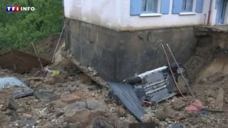 VIDEO - Après les pluies diluviennes, d'importants dégâts dans le Rhône | TF1 INFO