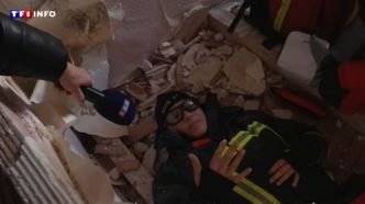 VIDEO - Immeubles effondrés : comment les pompiers s'entraînent ? | TF1 INFO