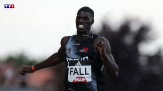 JO de Paris : le sprinteur français Mouhamadou Fall suspendu neuf mois pour dopage | TF1 INFO
