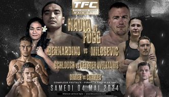 Tahiti Fighting Championship Challenger Series, le 4 mai à Fautaua