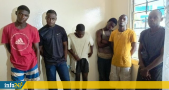 Port-Gentil : 6 jeunes braqueurs gabonais au mode opératoire bien huilé rattrapés par la police