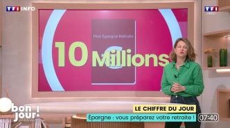 Bonjour ! La Matinale TF1 - Épargne : vous préparez votre retraite ! | TF1 INFO